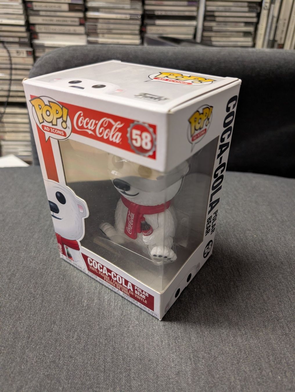 Funko Statuette: Funko pop coca cola 58 Coca cola polar bear – Usato da Giubiasco venduto da Ticinerd