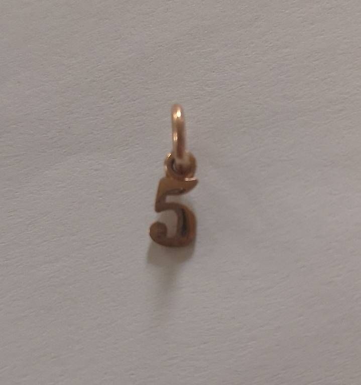 DoDo Ciondoli: Pendentif dodo de pomellato chiffre 5   neuf – Nuovo e nell'imballaggio originale da Morges venduto da Sick-bo