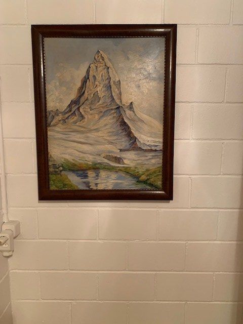 Dipinti: Oelgemälde Matterhorn – Usato da Zürich venduto da Bildersammlung