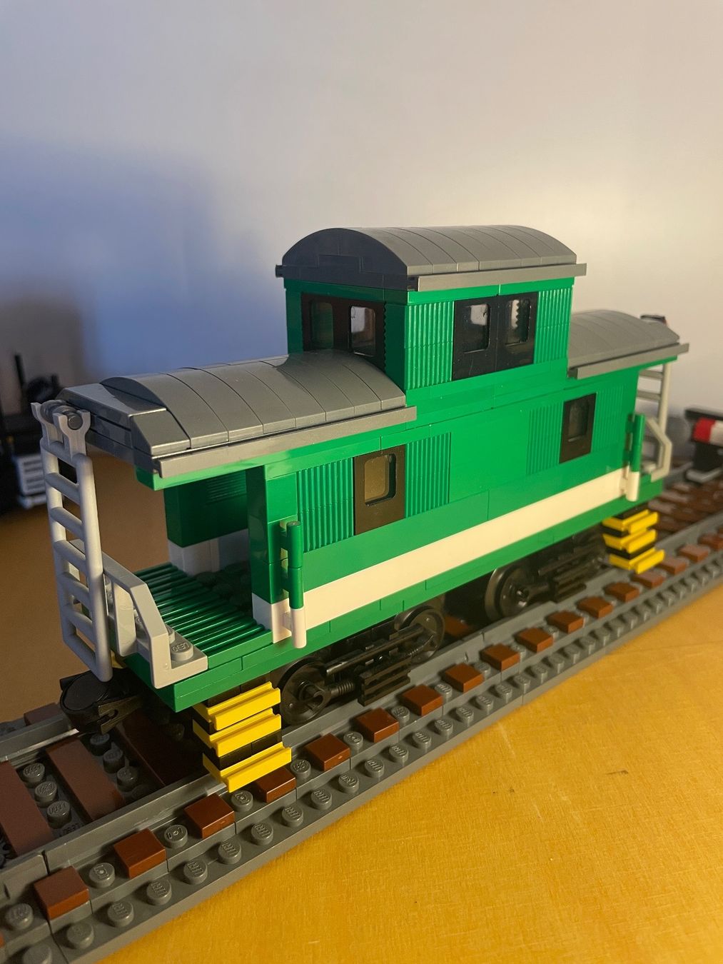 Lego Kit di costruzioni: LEGO MOC US-Caboose – Nuovo (secondo la descrizione) da Wil SG venduto da blitzeblanko 2