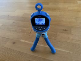 VTech Kidizoom Kinderkamera blau mit Stativ