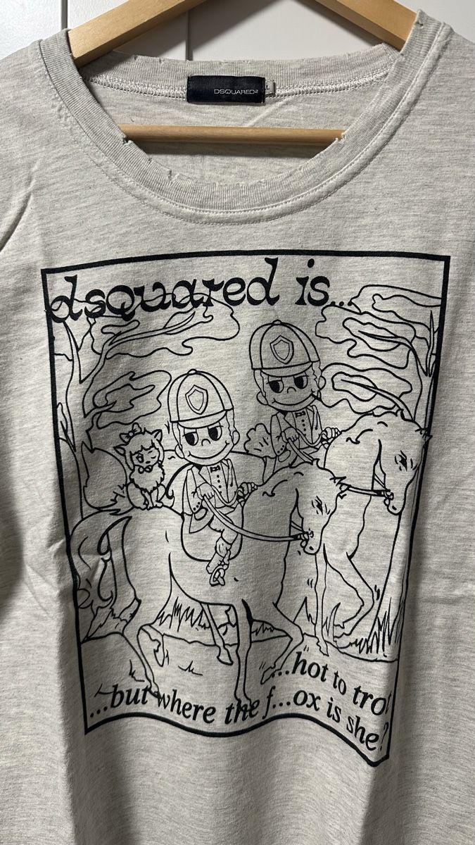 Polos: Dsquared Shirt M L Longsleeve washed destroyed boho – D'occasion à Stetten AG par rai_hy6h 8