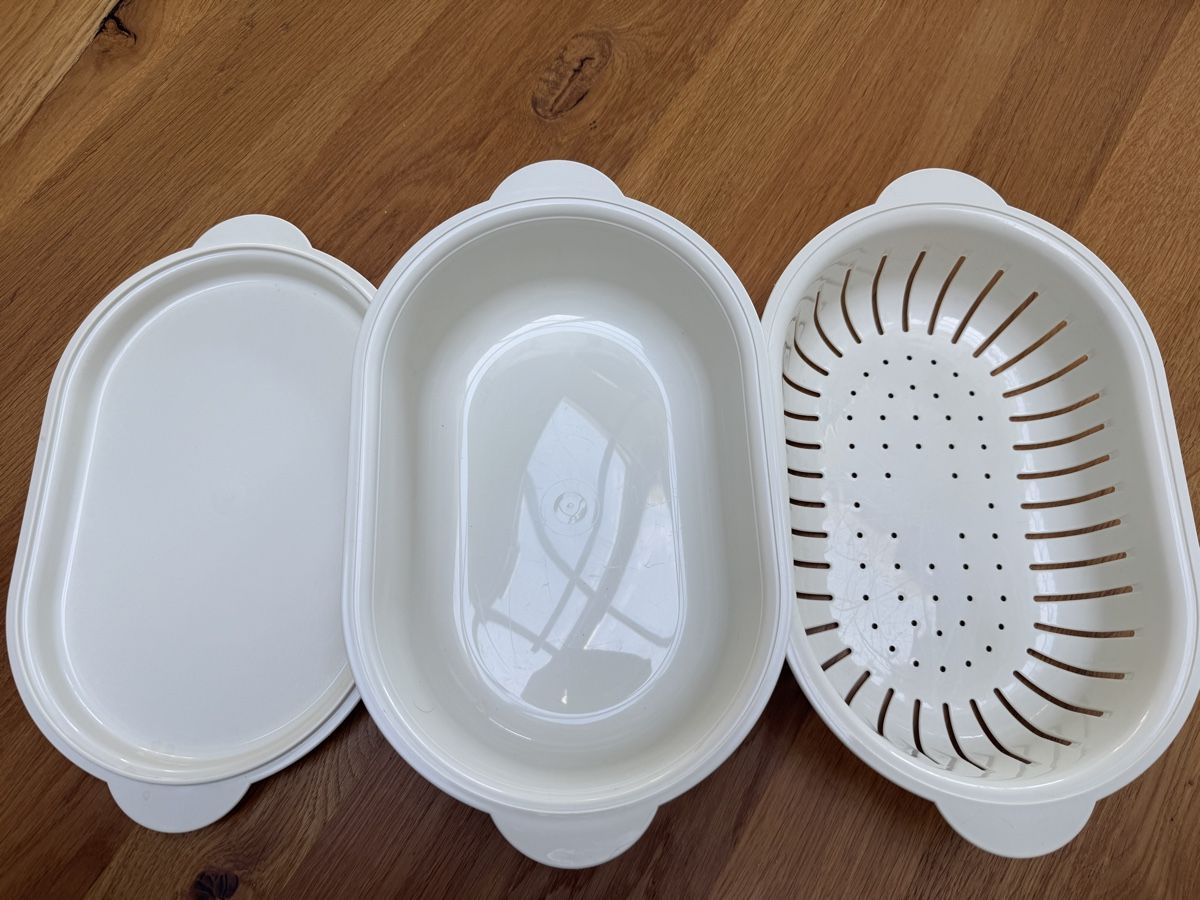 Tupperware Behälter & Ähnliches: TUPPERWARE - 3- teiliger Behälter - Warmhalten / Aufbewahren – Neu (gemäss Beschreibung) aus Gurmels von topsommer 1