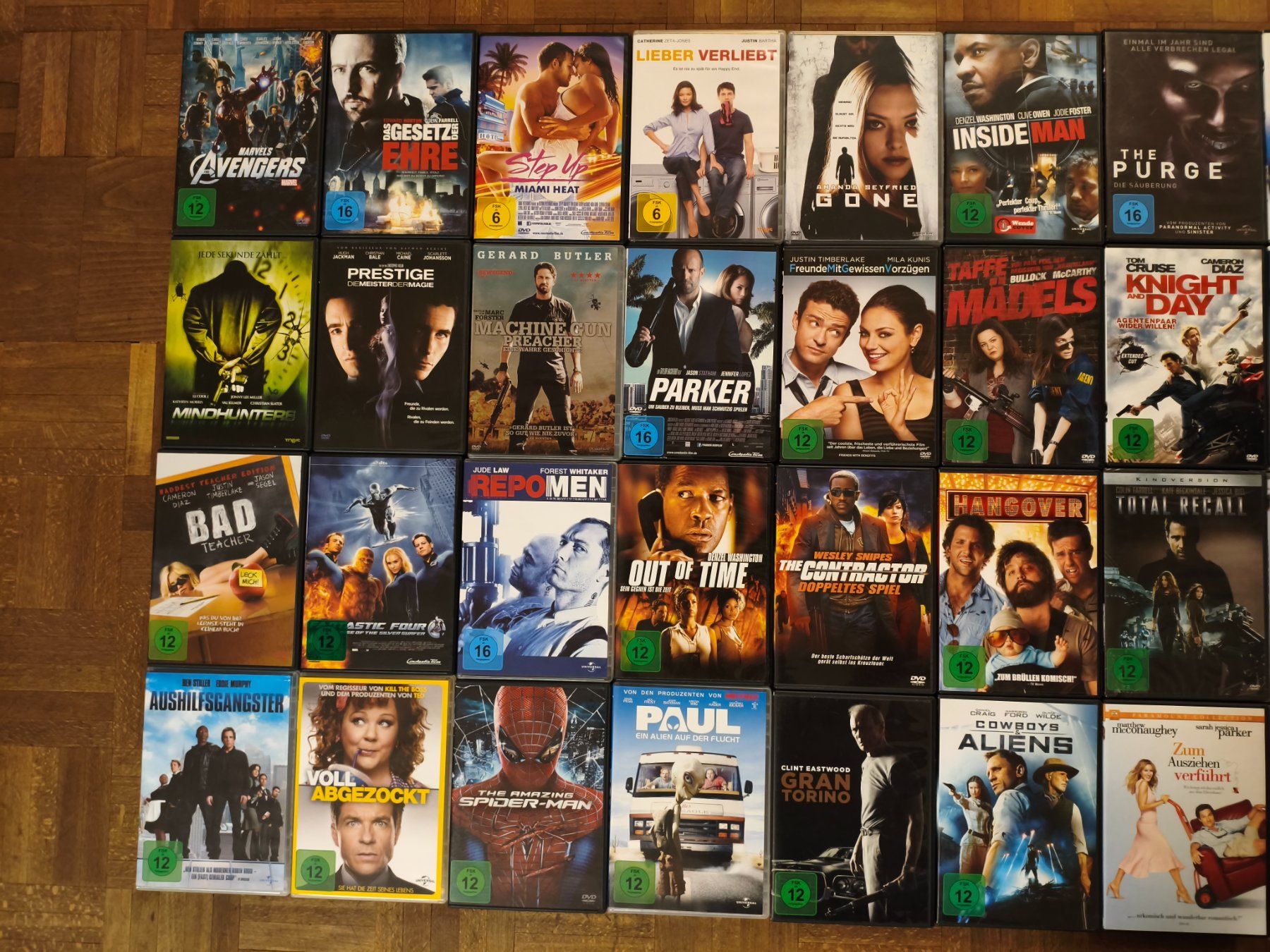Tutti i DVDs: 44 verschiedene DVDs (Versand möglich) – Usato da Schaffhausen venduto da philscardstore 1