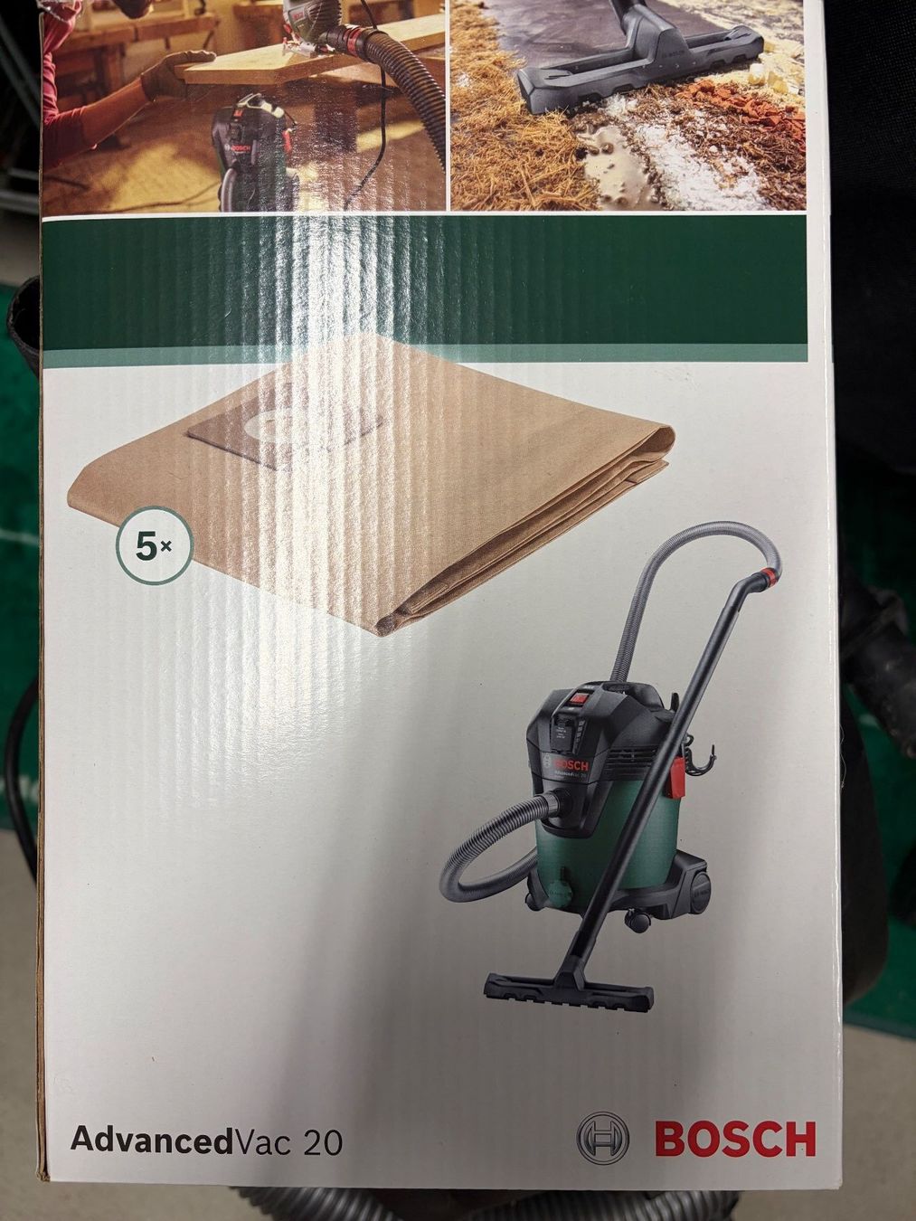 Bosch Aspirapolveri & Accessori: Bosch Advanced Vac 20 x 5 Vlies filter beutel – Nuovo e nell'imballaggio originale da Niederdorf venduto da dhodach