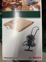 Bosch Advanced Vac 20 x 5 Vlies filter beutel