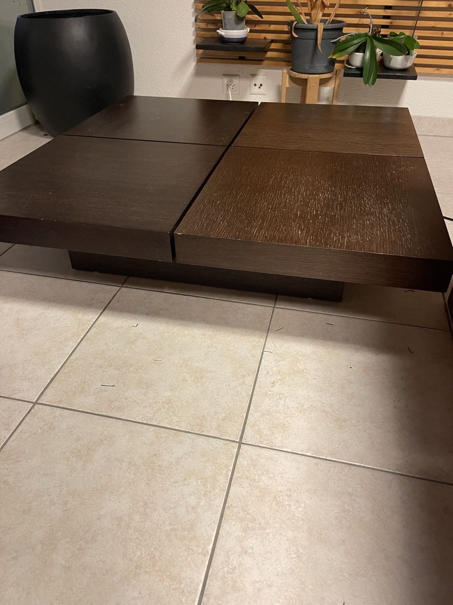 Tavoli: Table basse en bois massif – Usato da Champagne venduto da pab_tf9s