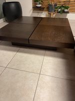 Table basse en bois massif