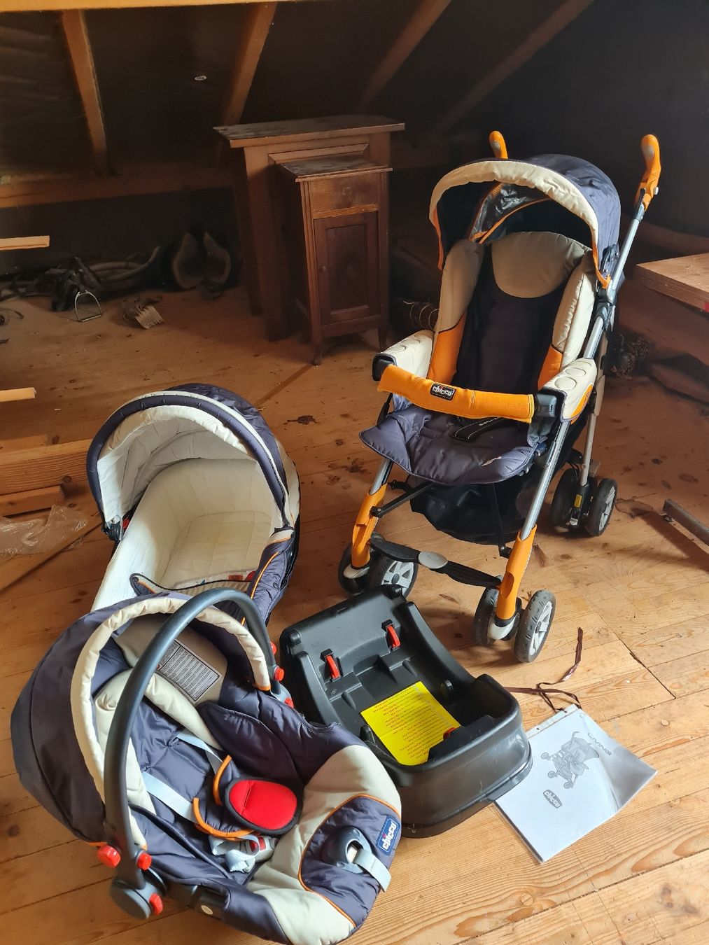 Chicco Poussette: Chicco Kinderwagen – D'occasion à Giffers par Misch80 3