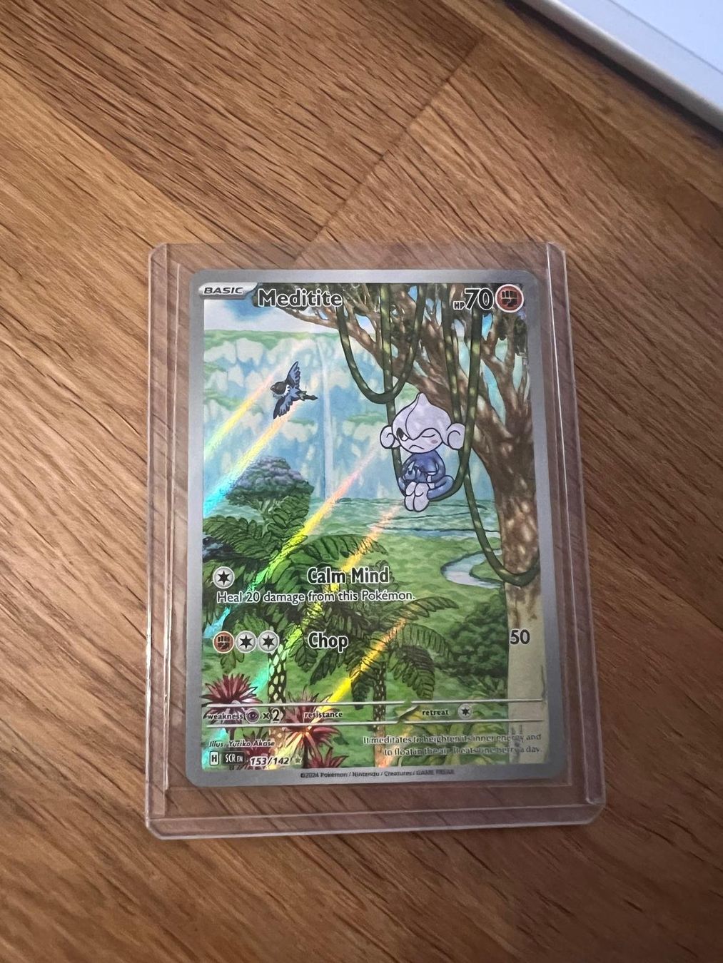 Pokémon Carte collezionabili: Meditite #153 Pokemon Stellar Crown EN – Usato da Bülach venduto da chevelle77 1