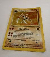 Pokemon Kabutops 9/62 holo italian