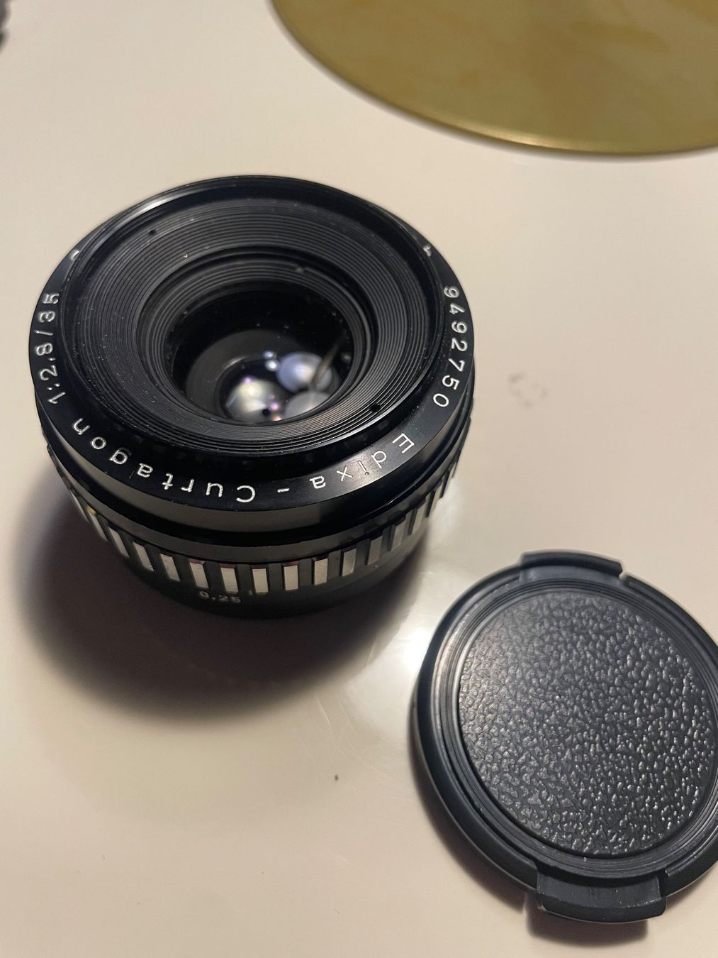 Schneider Kreuznach Objektive: Schneider Kurznach Edixa Curtagon f2.8 35mm objektiv selten – Gebraucht aus Zürich von Arcana_Fail