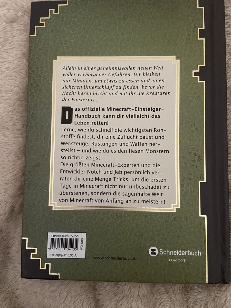 Libri: Minecraft Einsteiger Handbuch Schneiderbuch guter Zustand de – Nuovo (secondo la descrizione) da Heimberg venduto da Mondlicht26 2