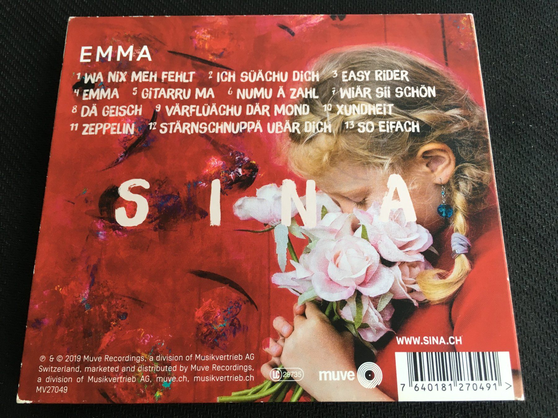 CD: Emma - Sina -CD- Digipak – Usato da St.Gallen venduto da MedienJoe 2