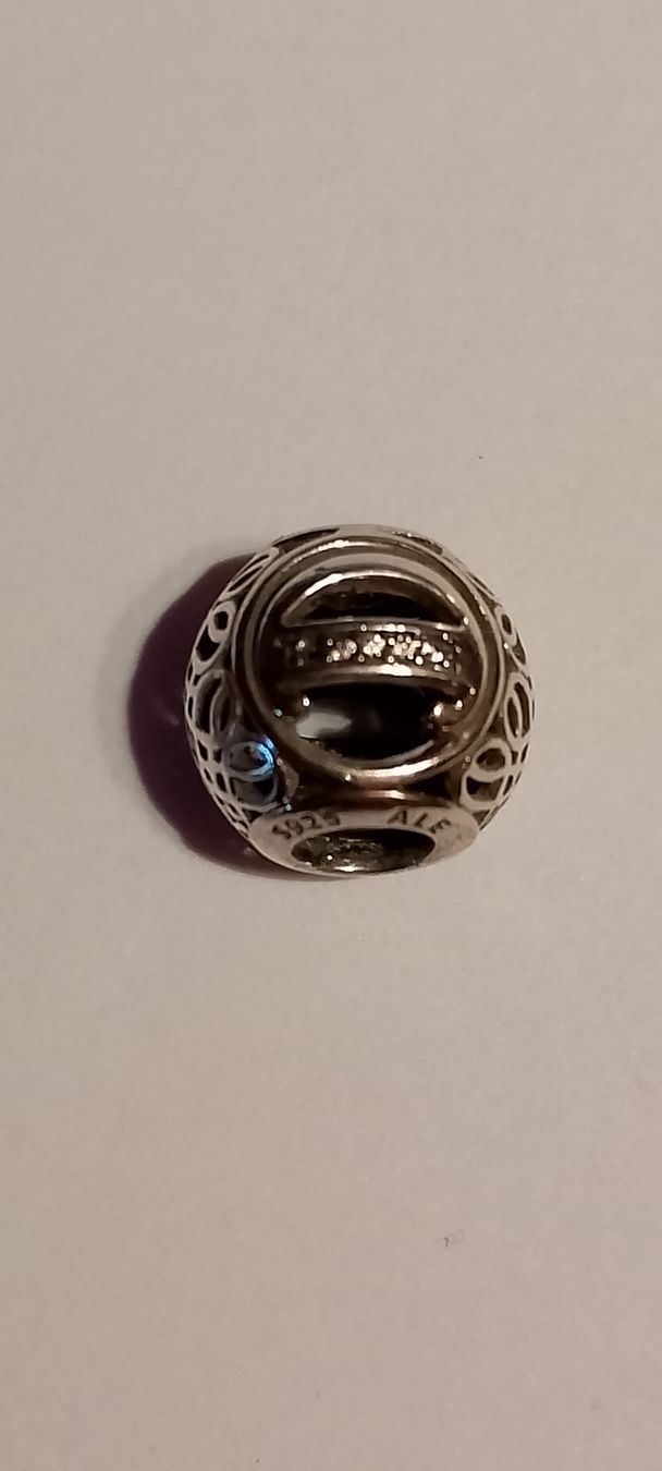 Pandora Ciondoli: Pandora Charm Openwork mit Zirkonen – Usato da Therwil venduto da col_m6rx 3