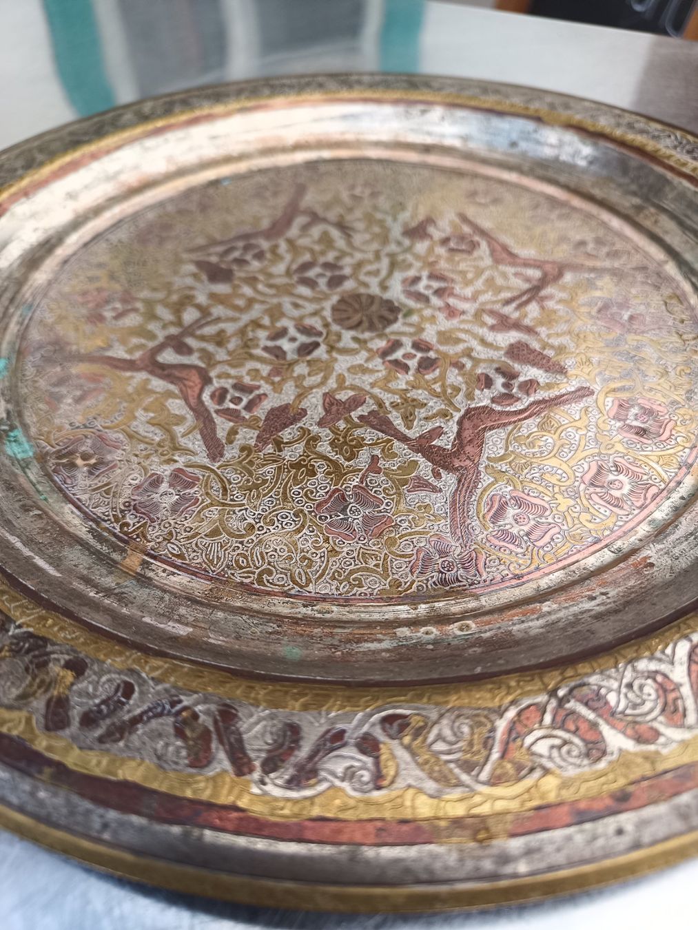 Tutte le decorazioni: Orientalischer Sammelteller Wandteller – Usato da Oberegg venduto da A-Z.Handel.Loehrer 2