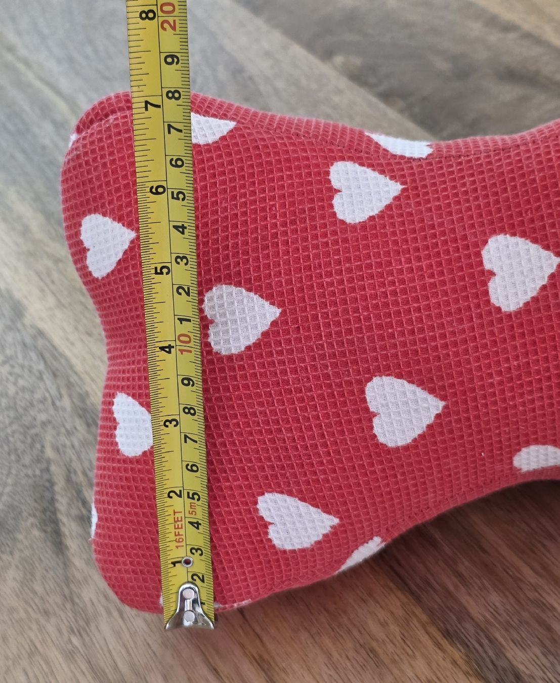 Cuscini: Kissen rot mit Herzen Handmade – Nuovo (secondo la descrizione) da Rheinsulz venduto da Gilea 4