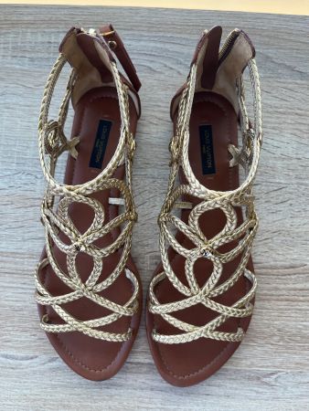 Glamour Romeo style sandals from Louis Vuitton , size 38