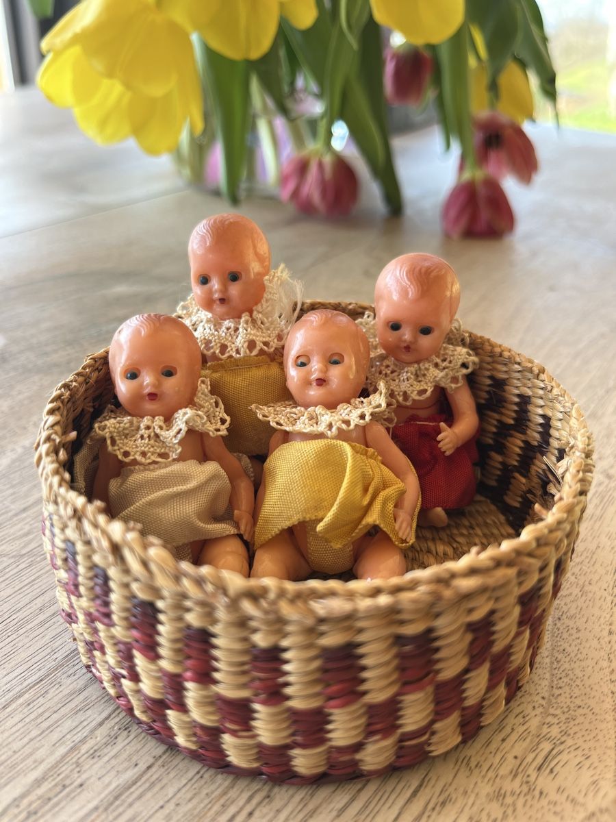 Puppen: Vier Antike Puppen Babys – Gebraucht aus St. Gallen von Enomis011