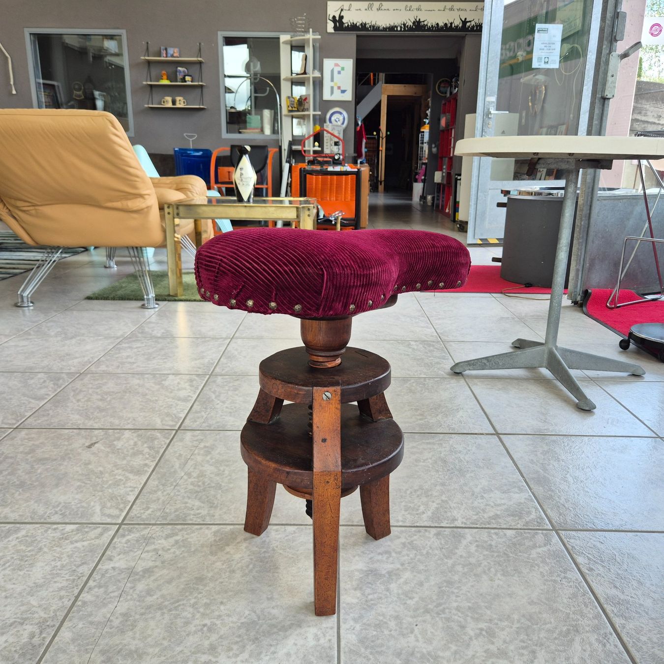 Sgabelli: Antik Piano Stool Klavierhocker Sattelhocker Hocker – Usato da Nottwil venduto da Wondewa-Shop 9