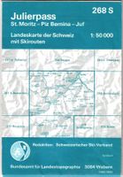 Skitourenkarte 1:50'000 268 S Julierpass