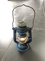 Sturmlaterne klein Blau