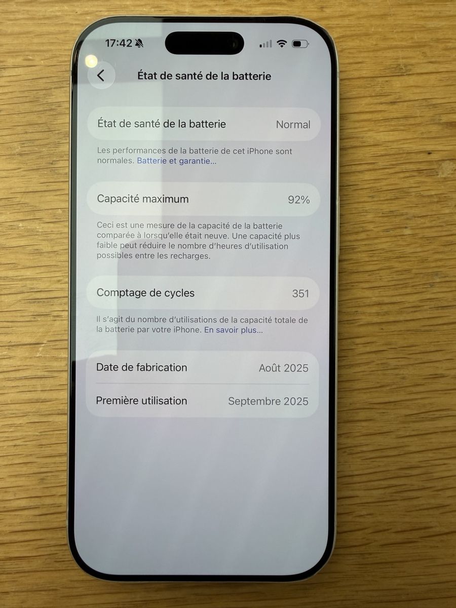 Apple Handys / Smartphones: iPhone 17 Pro 256GB Silver – Gebraucht aus Vérossaz von kdasilva8 6