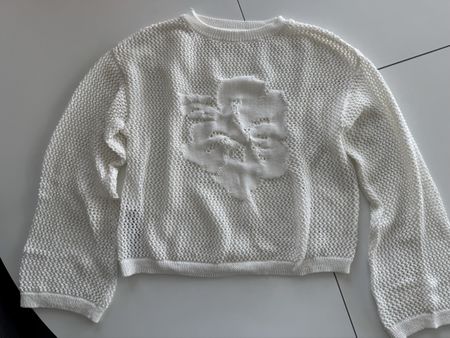 MNG Sommer Pullover Weiss Grösse XS / 34 Top Zustand!