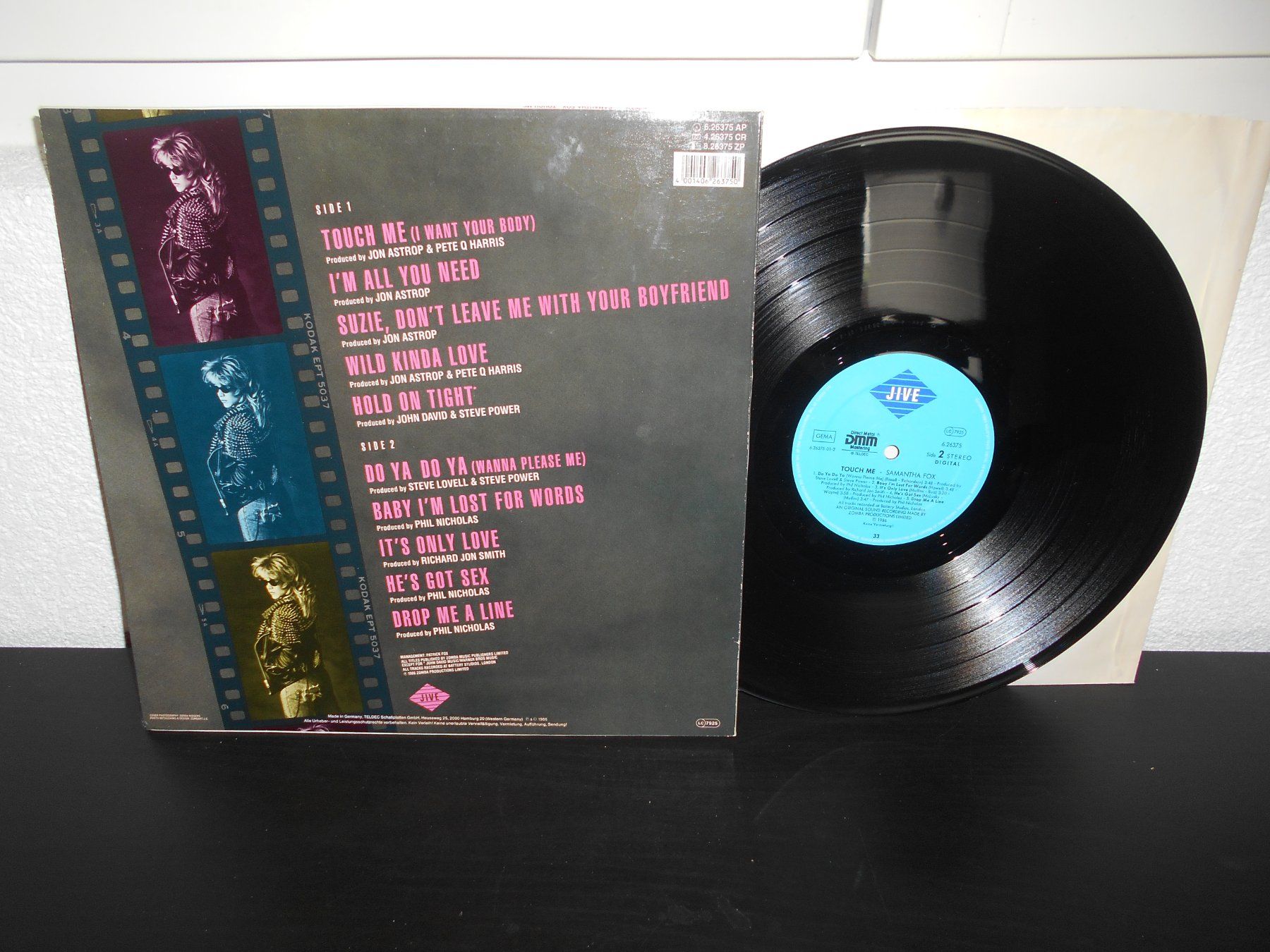 Dischi in vinile: Samantha Fox – Touch Me / 1986 – Usato da Aarberg venduto da witchhunter01 1