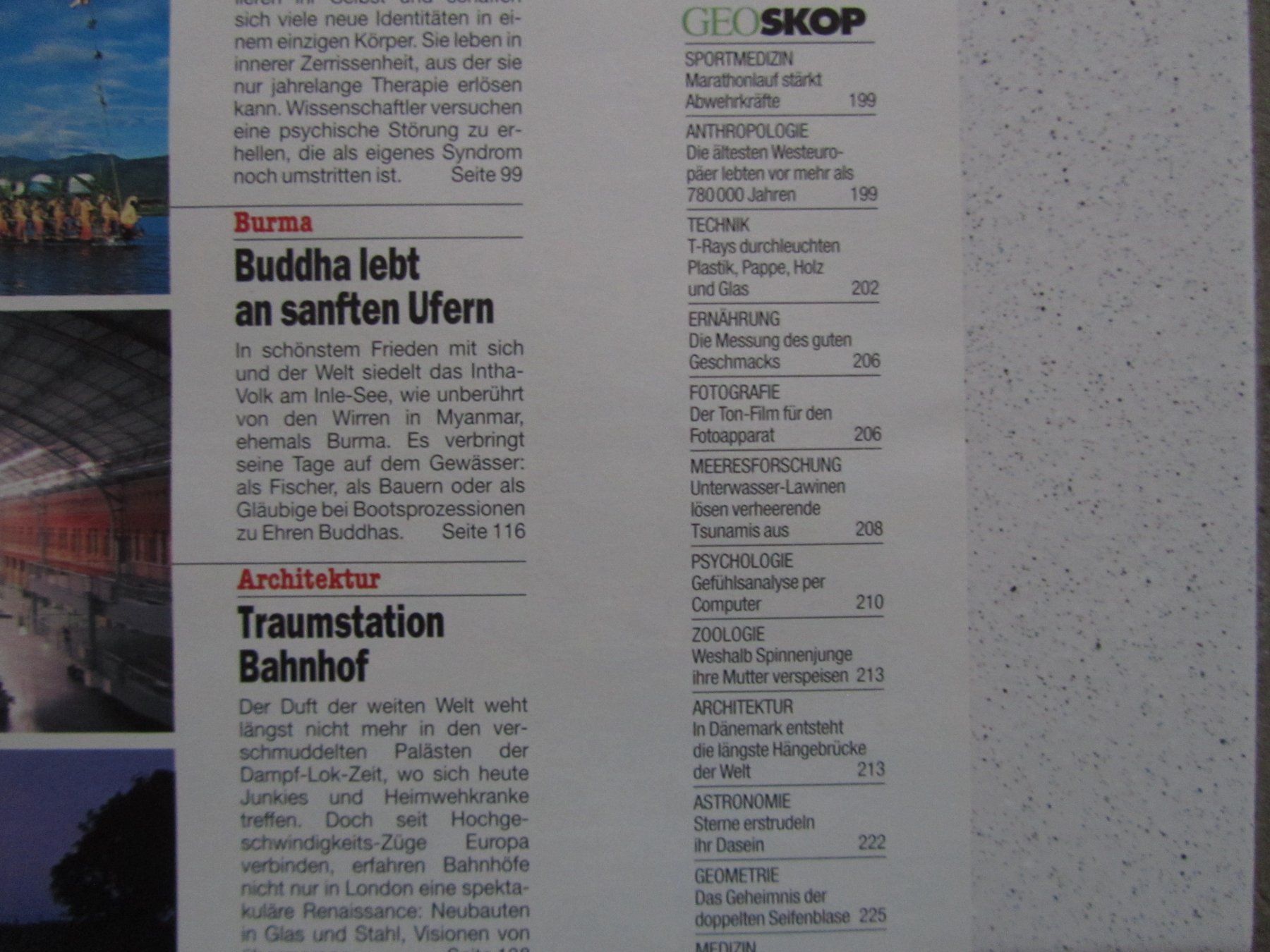 Riviste & Magazine: Geo, Nr. 11 vom November 1995 – Usato da Weiningen ZH venduto da dietsch57 2