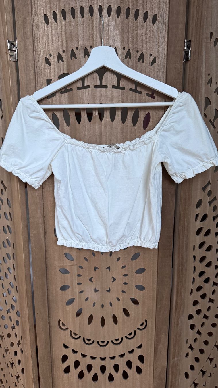 Brandy Melville Blusen: Brandy Melville weisse Bluse – Gebraucht aus Riedern von leoni_m 1