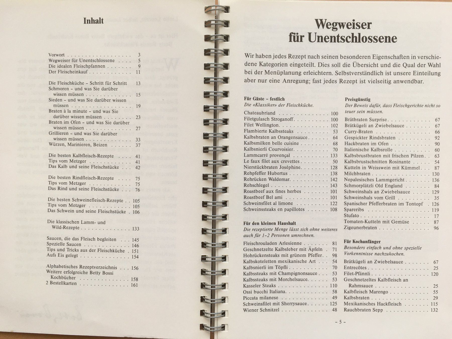 Libri: Fleisch Küche; Betty Bossi – Usato da Grenchen venduto da Kogi7 2
