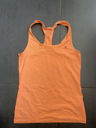 Débardeur de sport domyos/decathlon de orange