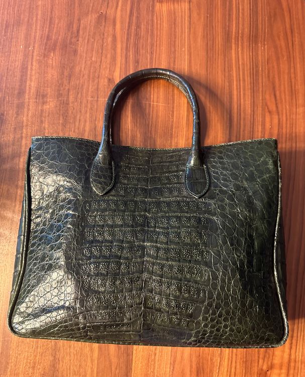 Birkin Krokodil Leder Tasche Krokodil Handtasche Verkaufen Leder