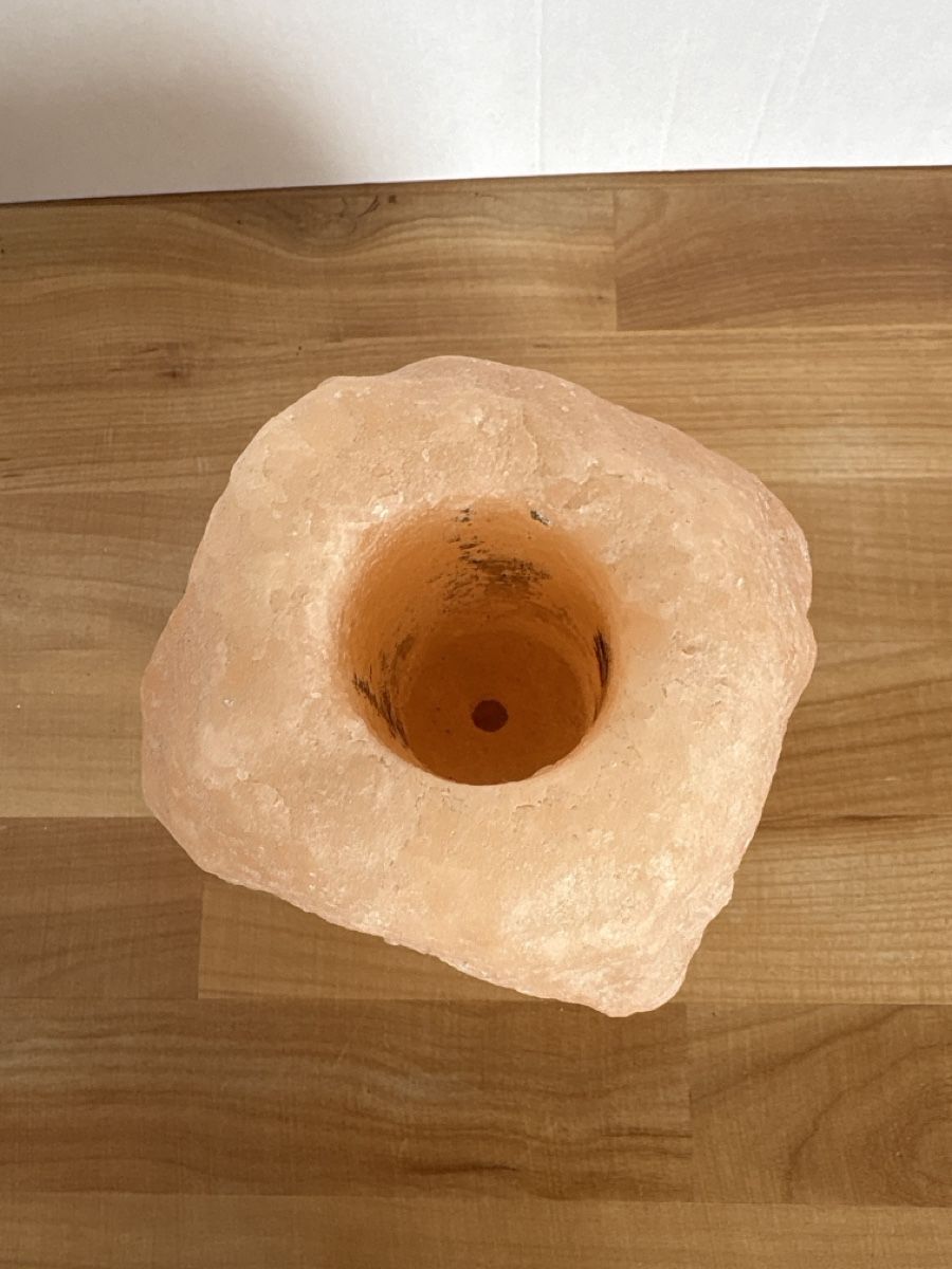 Portacandele: Himalayasalz Kerzenhalter – Usato da Rümlang venduto da BoutiqueMonique16 2