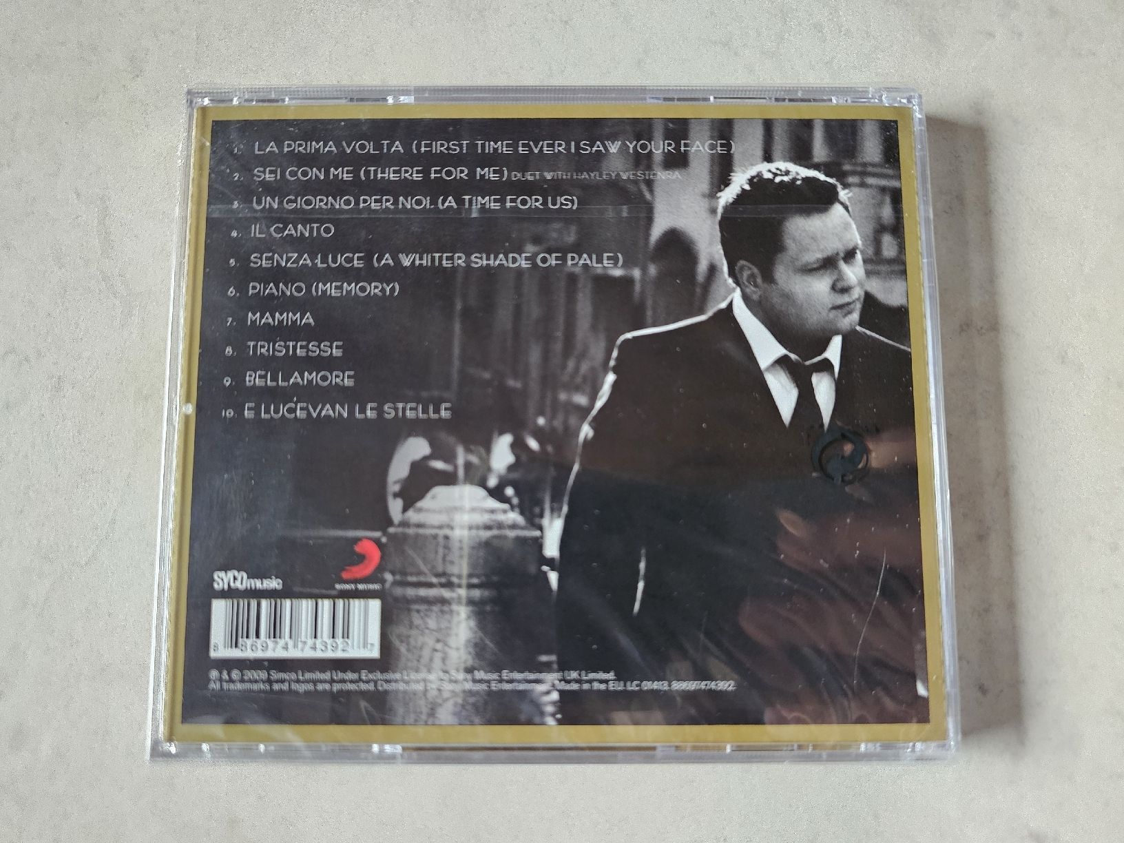 CD: Paul Potts  -  Passione  /  Fabrikneu – Nuovo e nell'imballaggio originale da Schneisingen venduto da backstore24 1