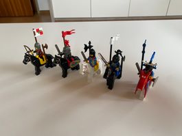 LEGO - 5 - TOLLE - RITTER - MIT - PFERDEN