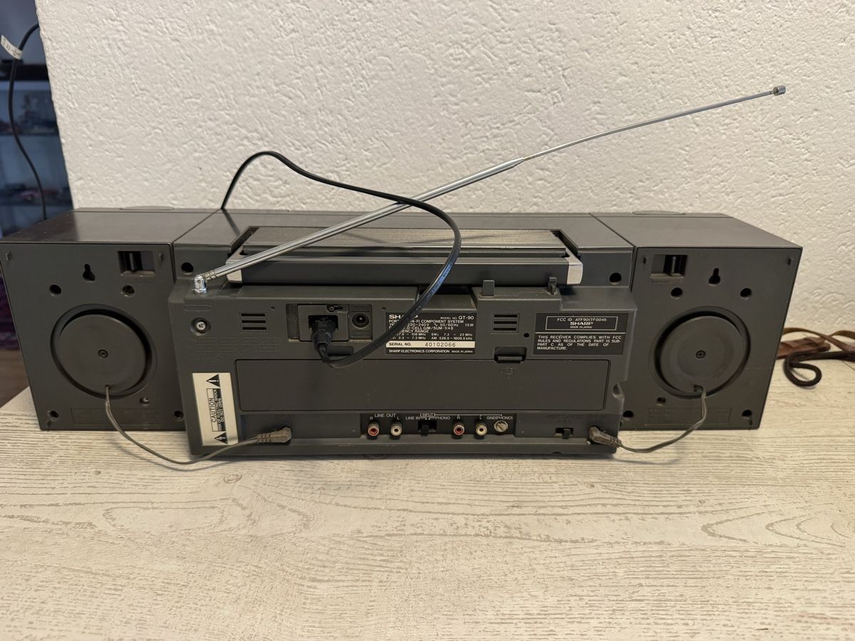 Sharp Radios: sharp qt90 boombox radio – Defekt aus Zunzgen von milesdavis76 6