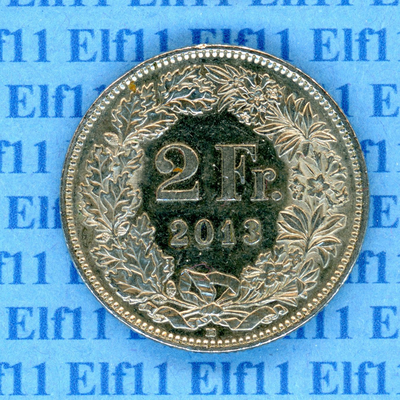 Tutti le monete: CHF___2.00 2013 vz 2 Franken – Usato da Widnau venduto da Elf11