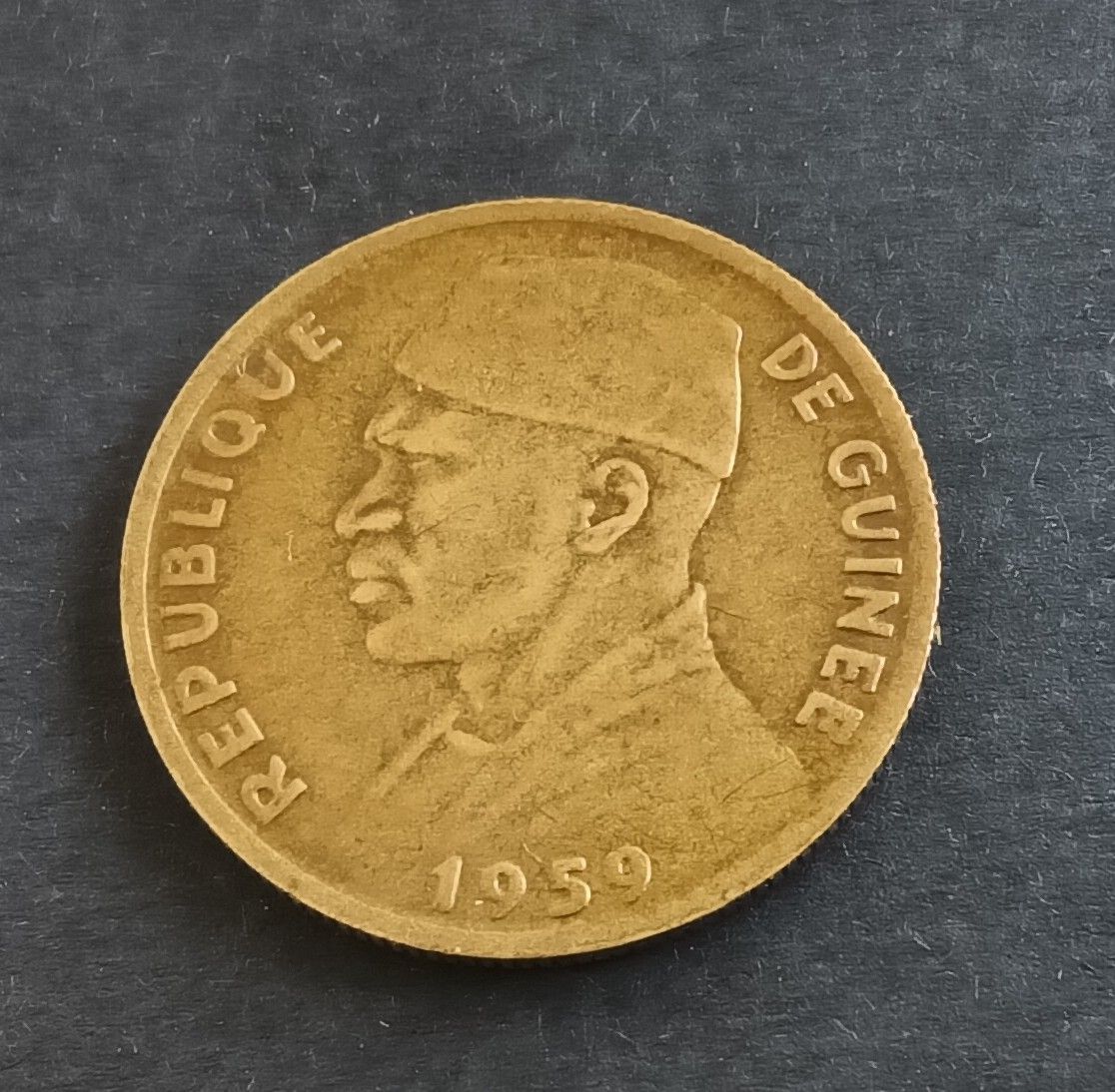 Tutti le monete: 10 Francs Guinea 1958 – Usato da Feldbach venduto da carlotta111 1