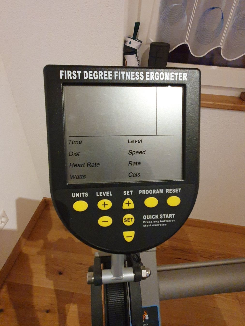 Hometrainer: Wasserrudergerät /Fluid Rower First Degree – Usato da Bellikon venduto da 13padi77 4