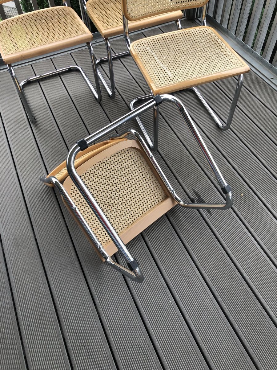 Chaises: Freischwinger Geflecht 4x – D'occasion à Fribourg par ann_l9b7 4