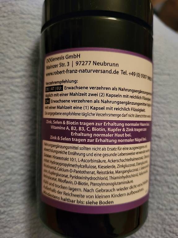 Tinte: Haar Komplex neu – Usato da Effretikon venduto da Zebra37 3