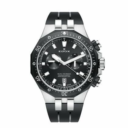 Edox Orologi: Edox Delphin  Chrono  10 109 357NCA NIN – Nuovo e nell'imballaggio originale da Frick venduto da conny.g64