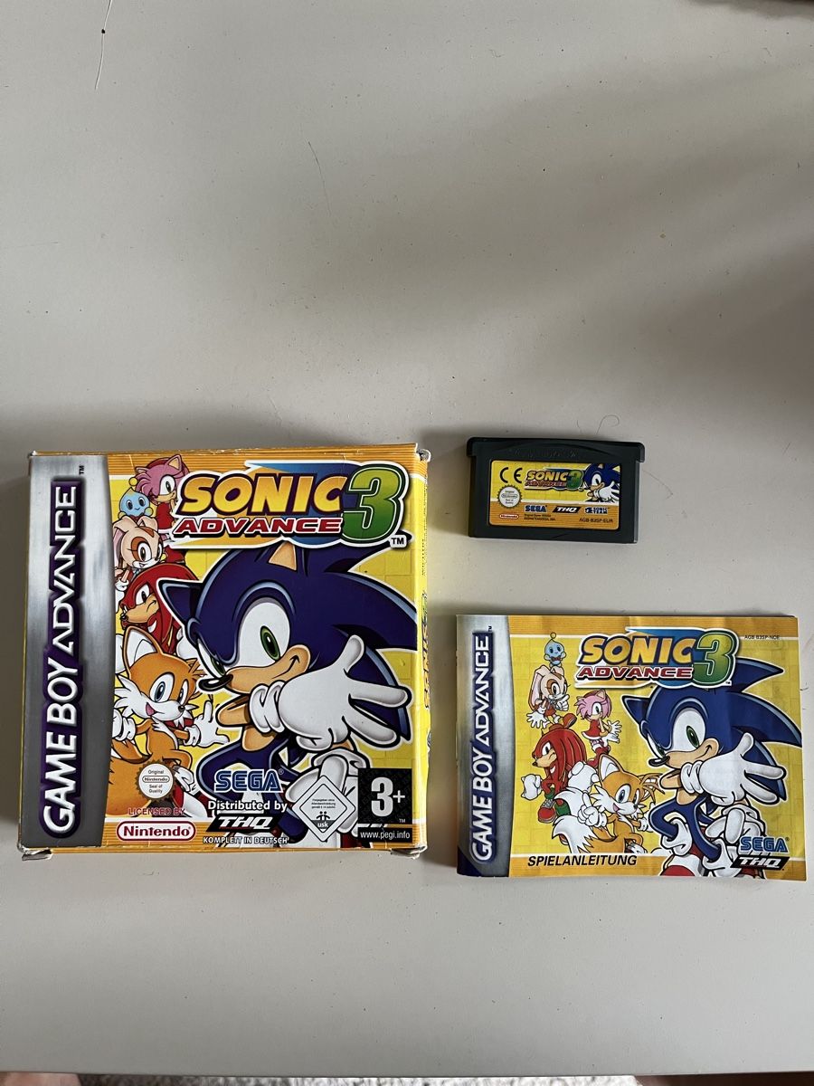 Giochi: Sonic 3 Advance - GBA – Usato da Baden venduto da tob_t8gw