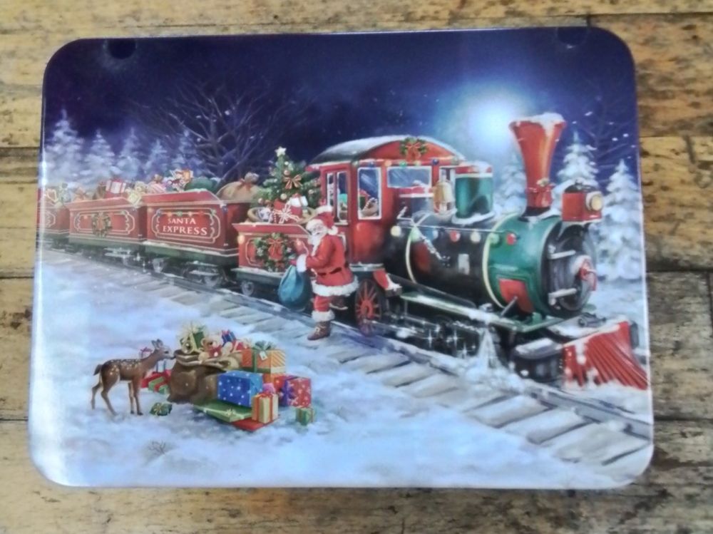 4 Weihnachts-Keksdosen Aus Weißblech | Handtaschen-Design Für Süßigkeiten & Geschenke