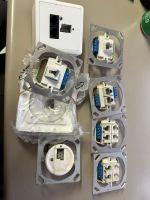 Netzwerkdosen, RJ45, 10 Stk, Top Zustand, günstig!