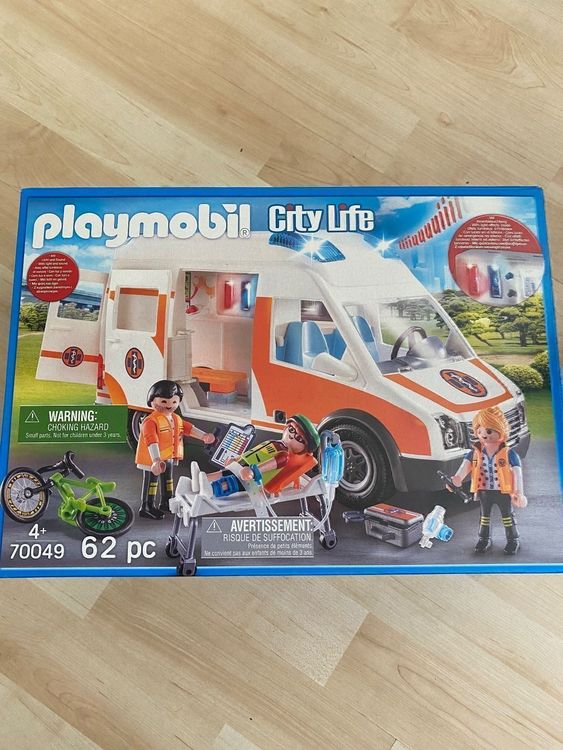 Playmobil City Life Krankenwagen 70049 | Kaufen auf Ricardo