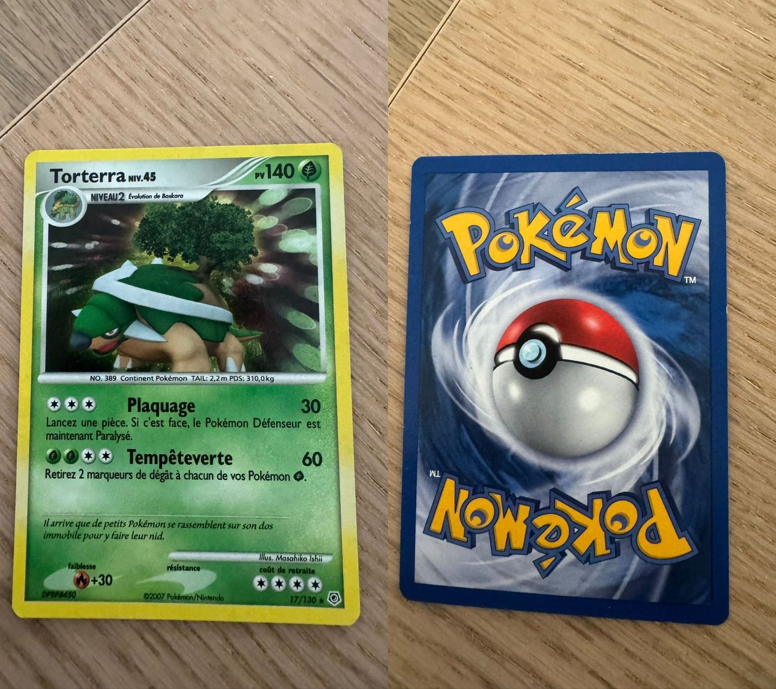 Pokémon Sammelbilder & Trading cards: Torterra 17/130 holo – Gebraucht aus Chavannes-Renens von skywalker1942