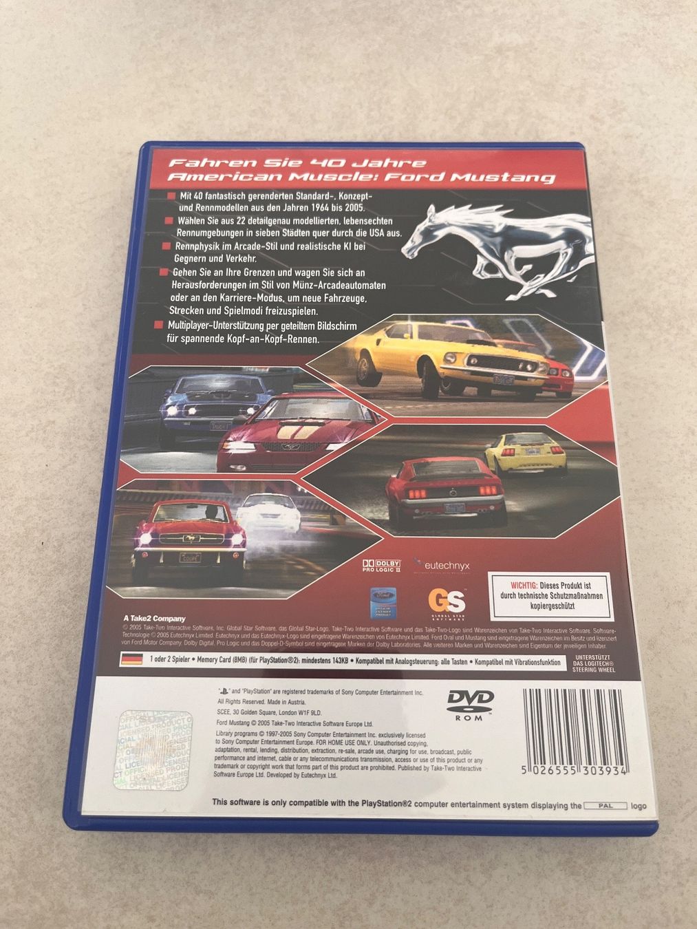 Sony Giochi: Ford Mustang PS2 – Usato da Suhr venduto da SchnapperCH 1